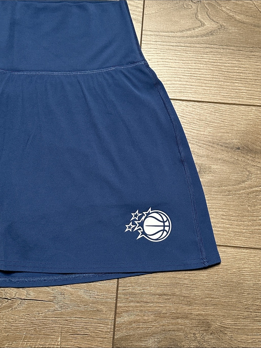 Lululemon Align High-Rise Tennis Active Skirt Skort Blue Twill Magic Logo Size 8 - Picture 5 of 12